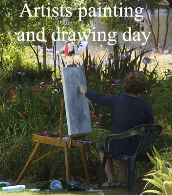Artists Painting Or Drawing Day