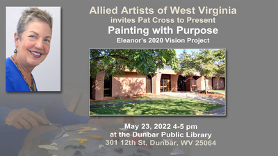 Pat Cross Presents On Painting With Purpose To...